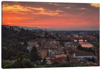 Old Florence Canvas Art Print - Florence Art