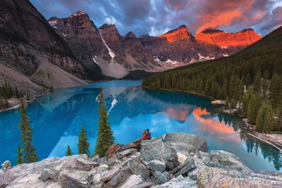 Perfect Times by Sergio Lanza framed canvas print