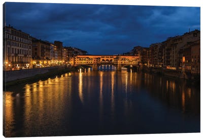 Ponte Vecchio, Florence Canvas Art Print - Sergio Lanza