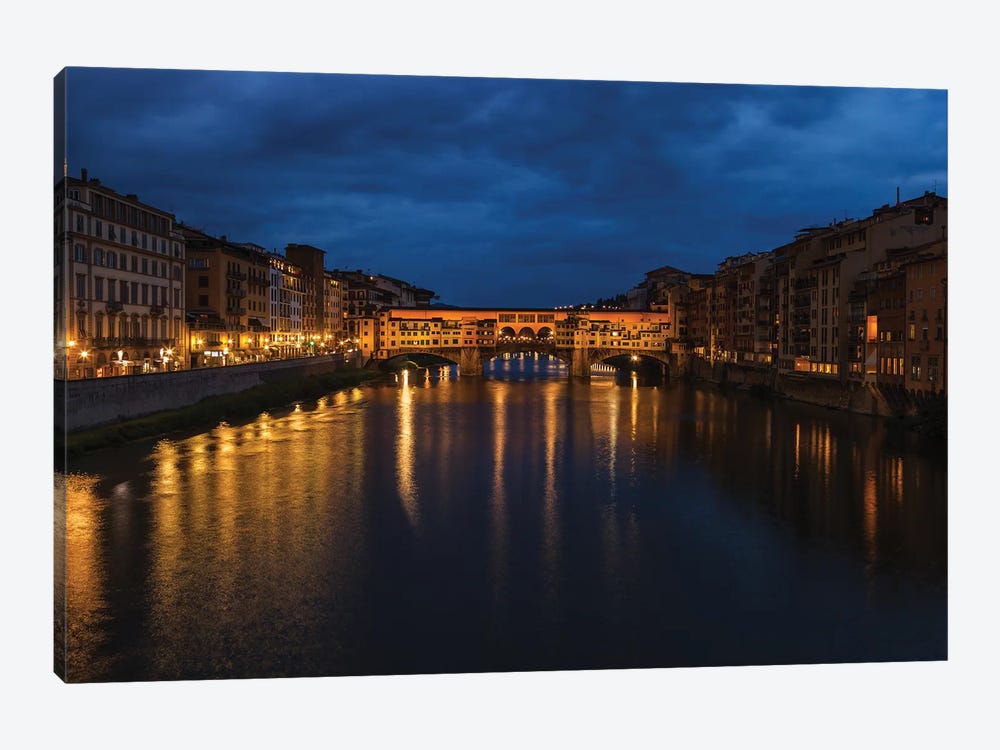 Ponte Vecchio, Florence by Sergio Lanza 1-piece Canvas Print