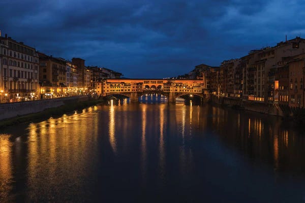 Sergio Lanza: Ponte Vecchio, Florence by Sergio Lanza