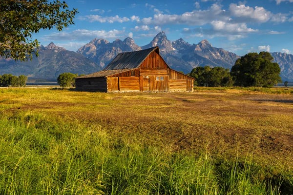 Sergio Lanza: Grand Teton Barn by Sergio Lanza