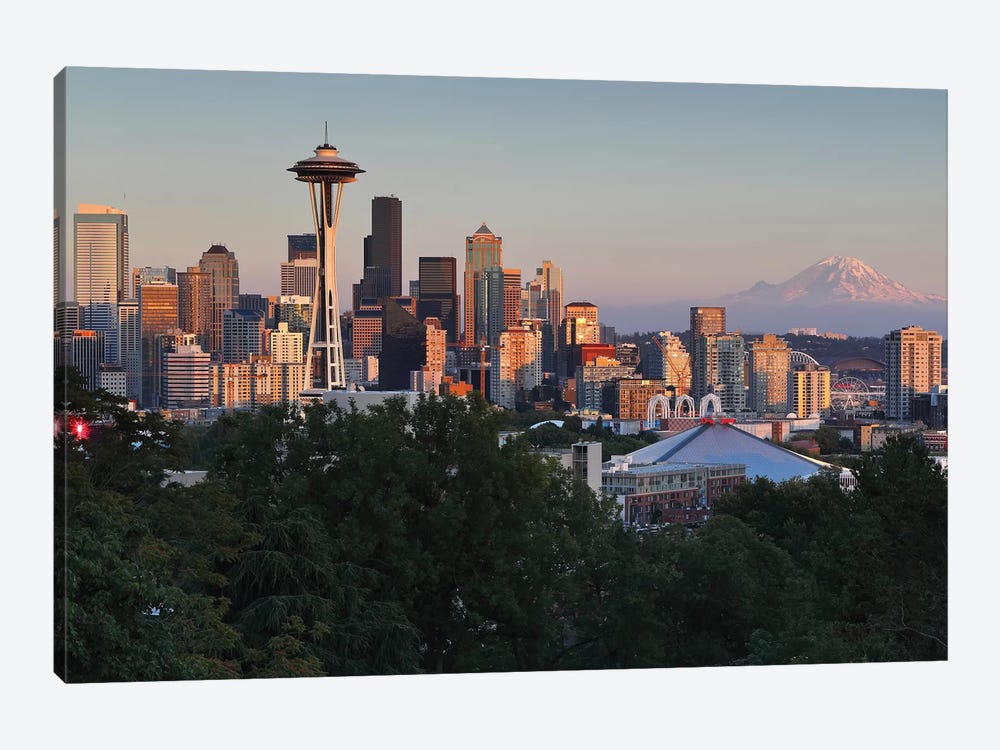 Seattle II by Sergio Lanza 1-piece Canvas Print