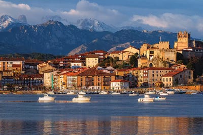 Small Town by Sergio Lanza canvas print