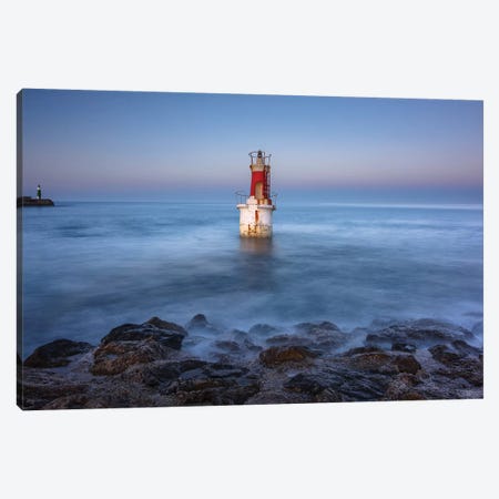 The Lighthouse Canvas Print #LNZ217} by Sergio Lanza Canvas Wall Art