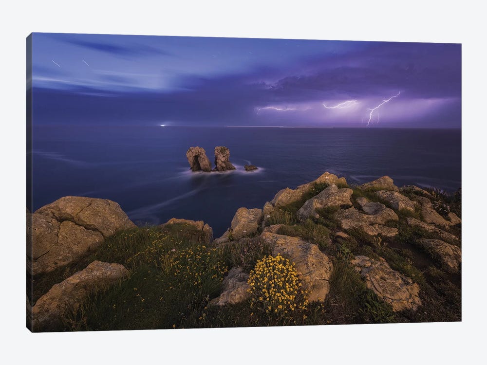The Storm by Sergio Lanza 1-piece Canvas Wall Art