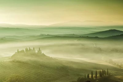 Tuscan Mist by Sergio Lanza art print