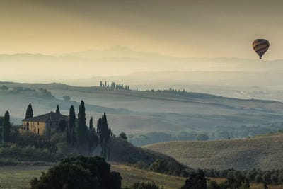 Tuscan Mornings by Sergio Lanza art print
