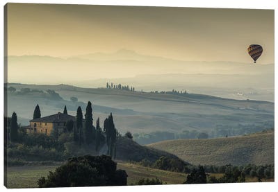 Tuscan Mornings Canvas Art Print - Sergio Lanza