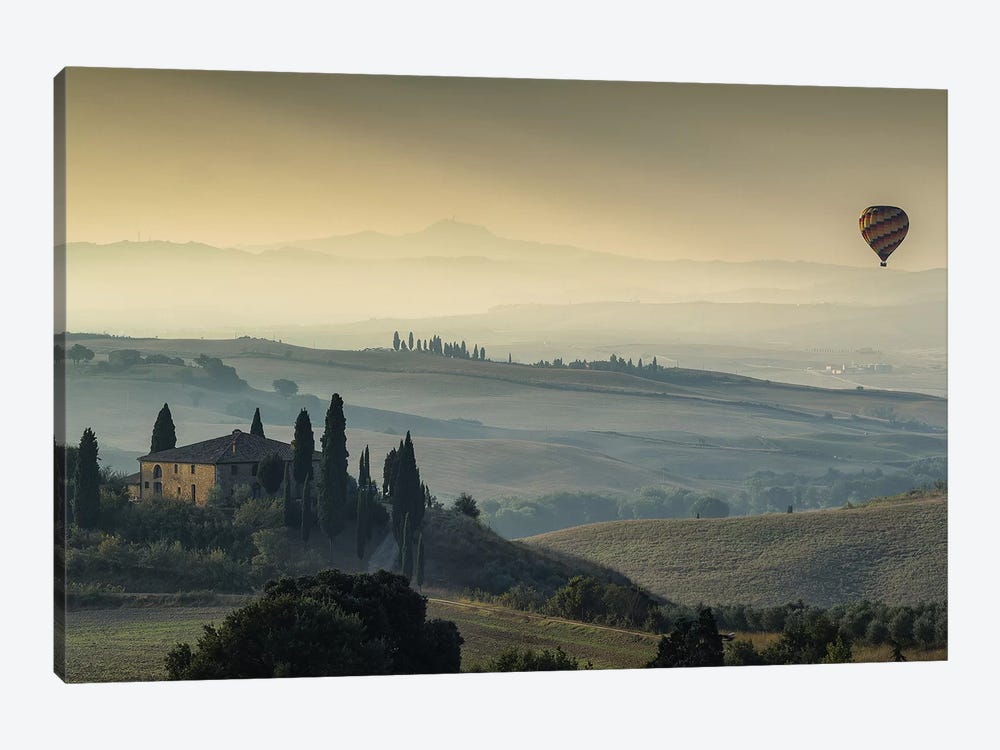 Tuscan Mornings by Sergio Lanza 1-piece Art Print