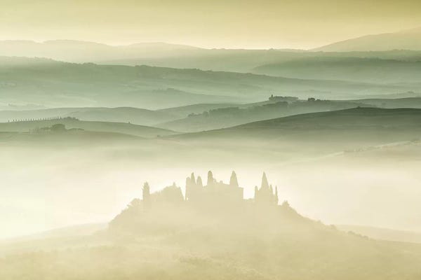 Sergio Lanza: Val d'Orcia, Tuscany by Sergio Lanza