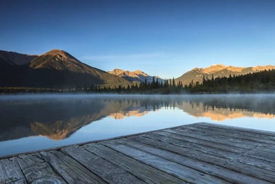 Vermilion Dock by Sergio Lanza art print