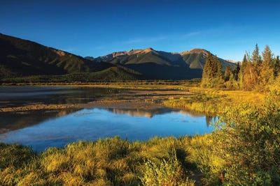 Vermilion Lakes by Sergio Lanza art print