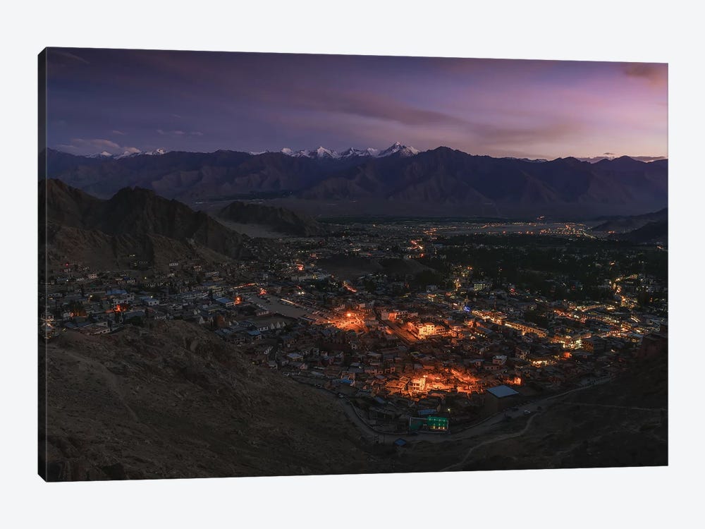 View From Leh Palace by Sergio Lanza 1-piece Canvas Print