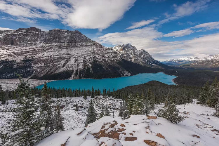 Winter Peyto by Sergio Lanza wall art