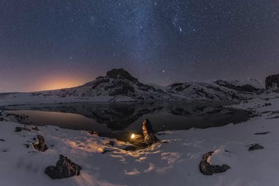 Winter Sky by Sergio Lanza art print