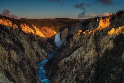 Yellowstone Dawn by Sergio Lanza art print