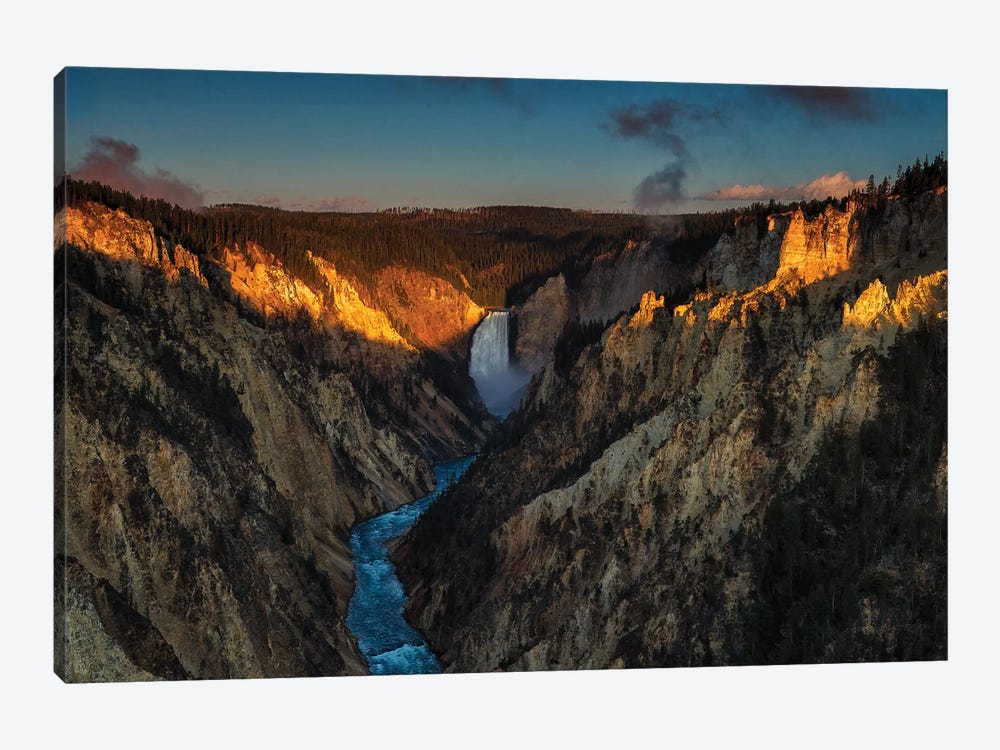 Yellowstone Dawn by Sergio Lanza 1-piece Canvas Artwork