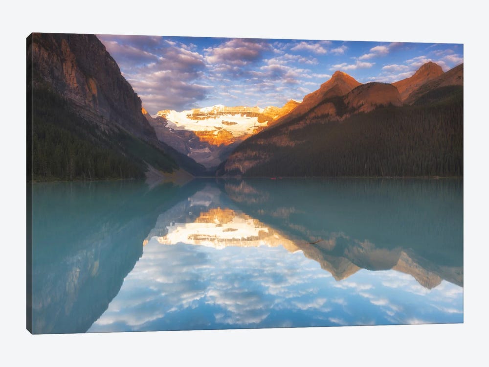 Magical Lake Louise by Sergio Lanza 1-piece Canvas Wall Art