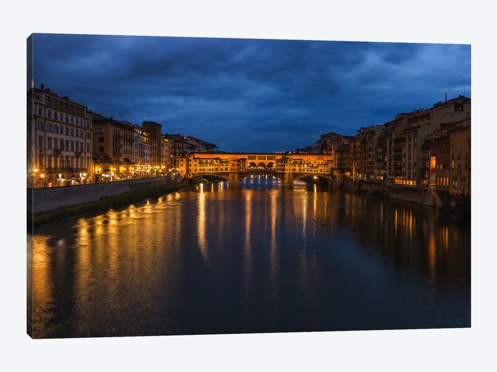 Ponte Vecchio 1-piece Canvas Print