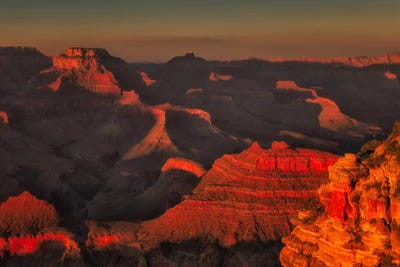 Red Canyon by Sergio Lanza art print