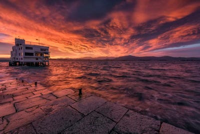 Santander Bay by Sergio Lanza art print