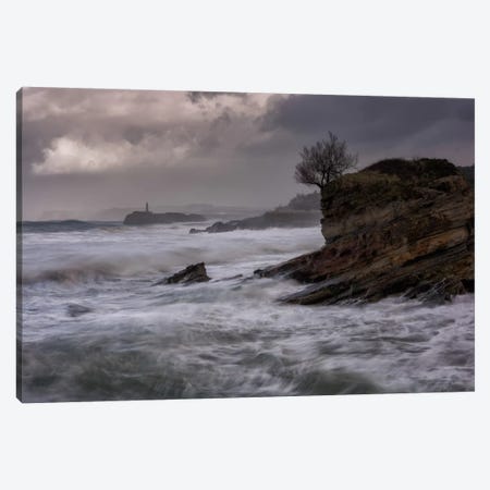 The Power Of The Sea Canvas Print #LNZ54} by Sergio Lanza Canvas Print