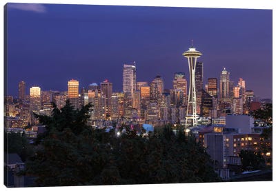 The View Canvas Art Print - Seattle Skylines