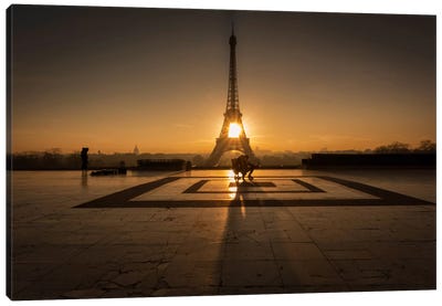 Trocadero Canvas Art Print - The Eiffel Tower