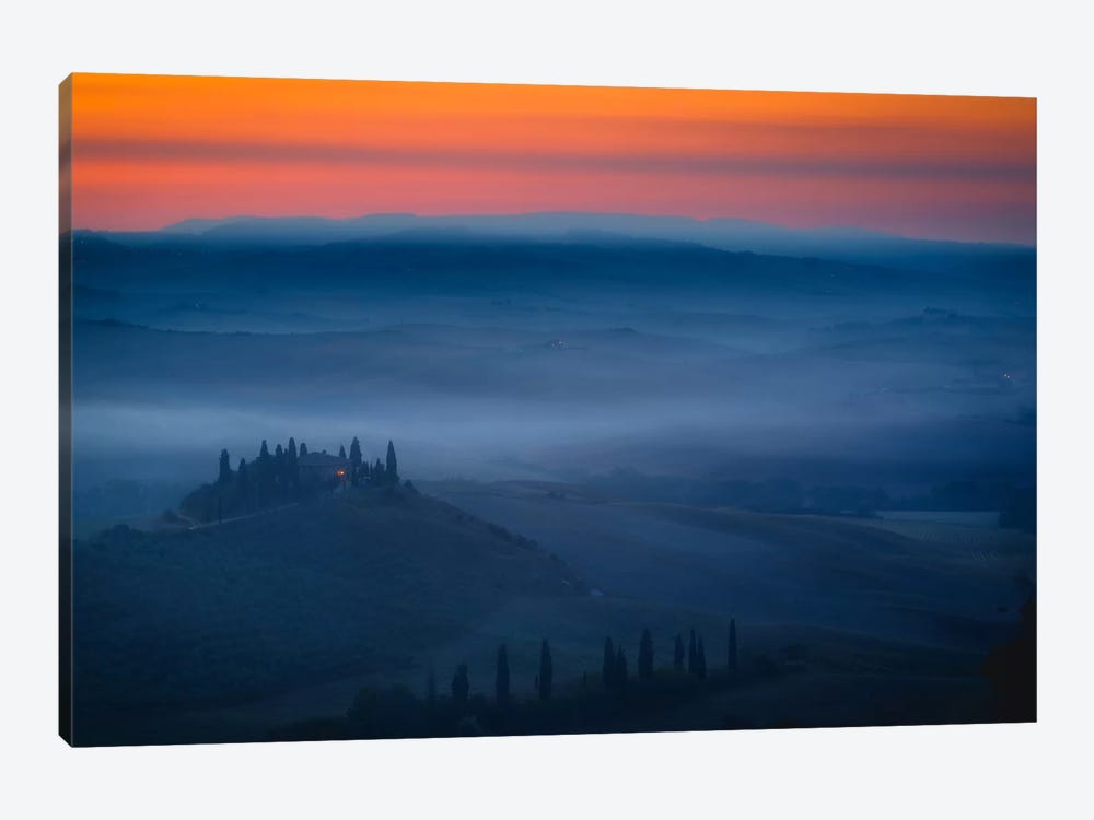 Val d'Orcia by Sergio Lanza 1-piece Canvas Art Print