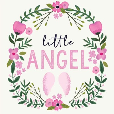 Sweet Baby Girl I by Louise Allen framed canvas print