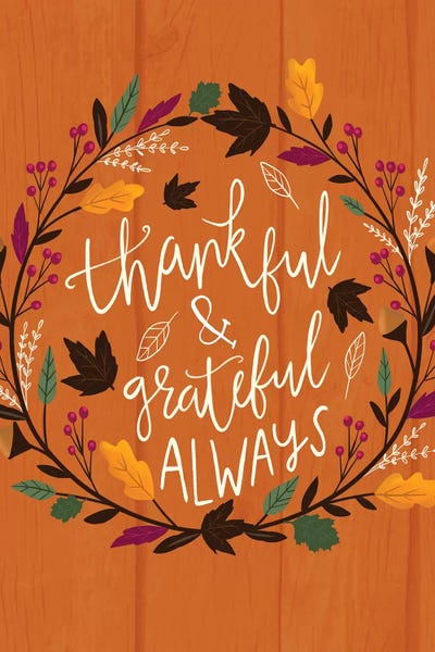 Gratitude: Welcome Fall I by Louise Allen