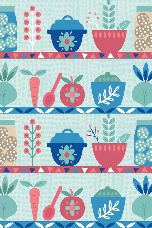 Kitchen Time II by Louise Allen wall art