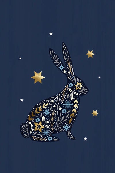 Pink Light Studio: Majestic Winter Woodland by Louise Allen