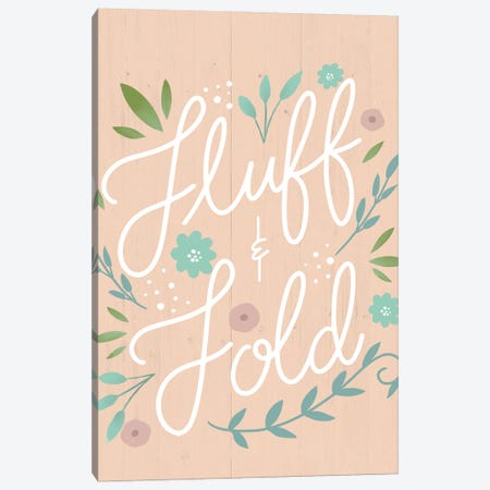 Fluff and Fold Canvas Print #LOA45} by Louise Allen Canvas Wall Art