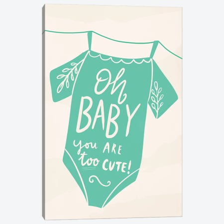 Oh Baby! Canvas Print #LOA4} by Louise Allen Canvas Wall Art