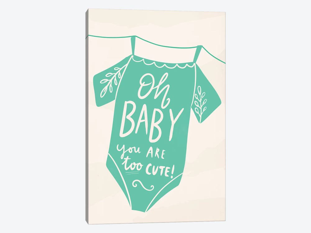 Oh Baby! by Louise Allen 1-piece Canvas Art Print