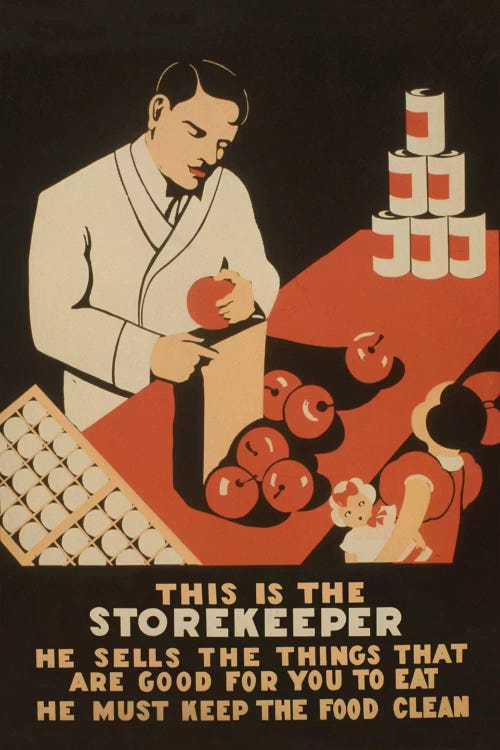 The Storekeeper by Library of Congress wall art