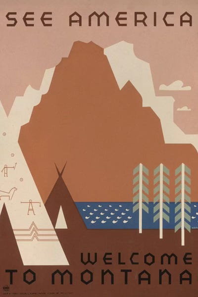 Montana: Welcome To Montana I by Library of Congress