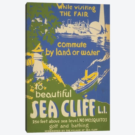 Visit Sea Cliff, L.I. Canvas Print #LOC25} by Library of Congress Canvas Artwork
