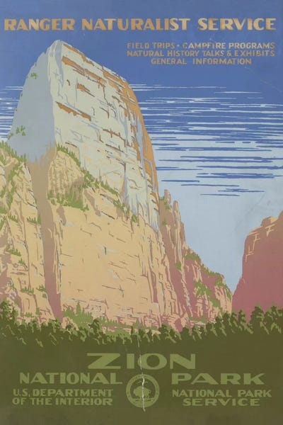 Environmental Conservation: Zion National Park (Ranger Naturalist Service) by Library of Congress