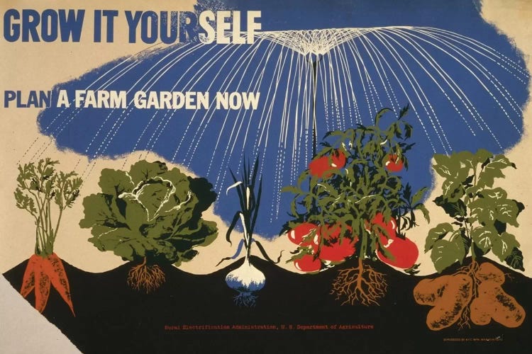 Grow It Yourself by Library of Congress wall art