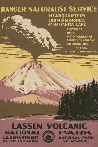 Environmental Conservation: Lassen Volcanic National Park (Ranger Naturalist Service) by Library of Congress