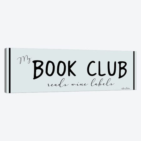 My Book Club Canvas Print #LOD104} by Lori Deiter Canvas Wall Art