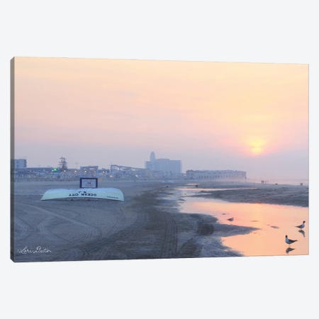 Ocean City Sunrise Canvas Print #LOD106} by Lori Deiter Canvas Art