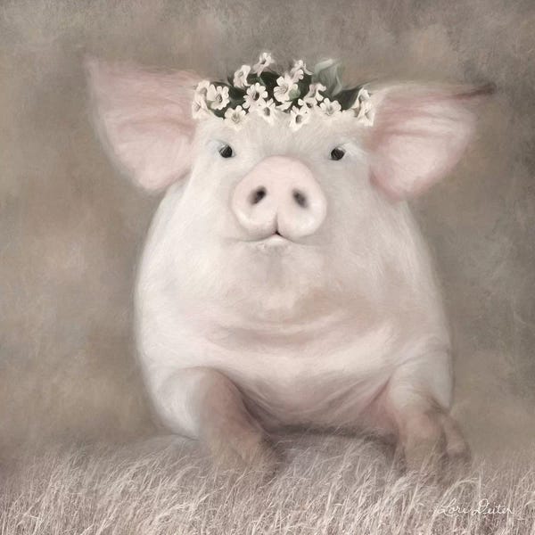 Lori Deiter: Painted Piggy by Lori Deiter