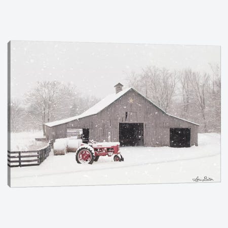 Tractor for Sale Canvas Print #LOD120} by Lori Deiter Art Print