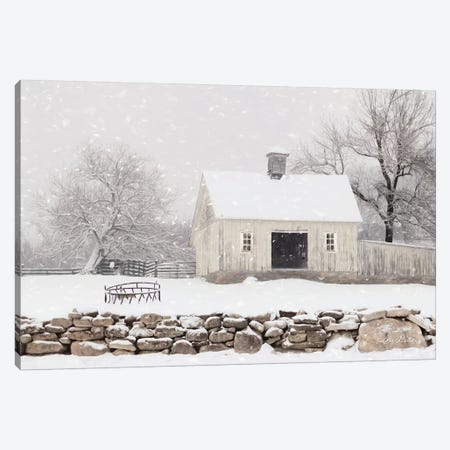 Virginia Snow Storm Canvas Print #LOD122} by Lori Deiter Art Print