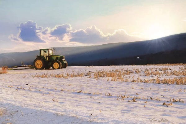 Tractors: Waiting by Lori Deiter