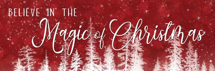 Believe in the Magic of Christmas by Lori Deiter wall art